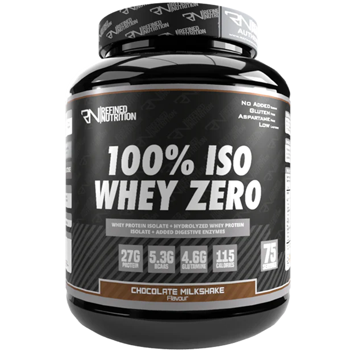 Refined Nutrition 100% Iso Whey Zero 2.27kg Chocolate Milkshake