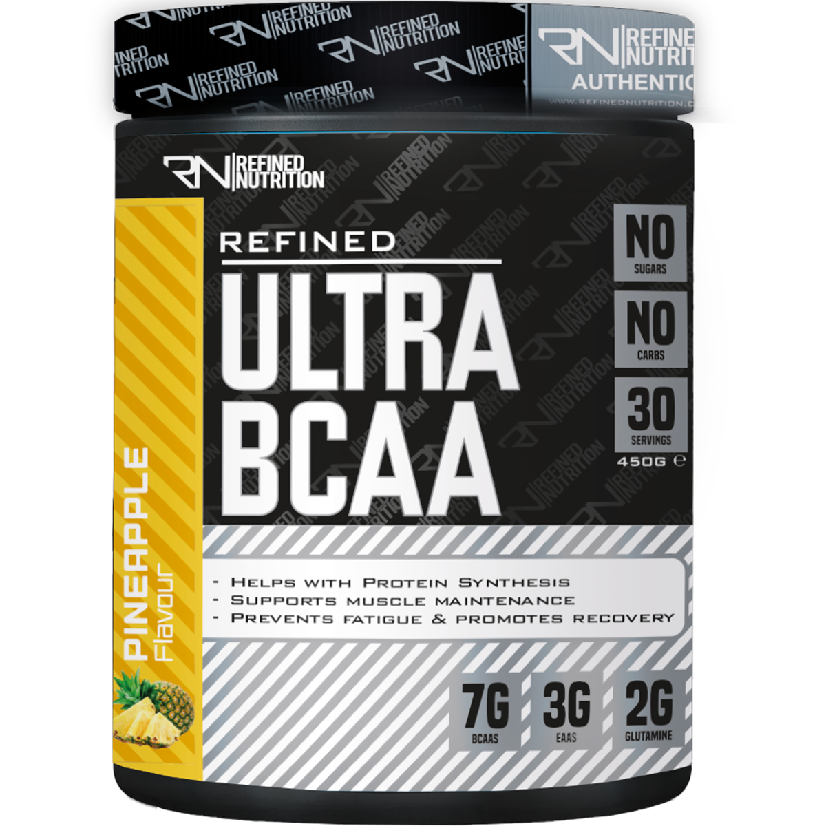 Refined Nutrition Ultra BCAA 450g Pineapple