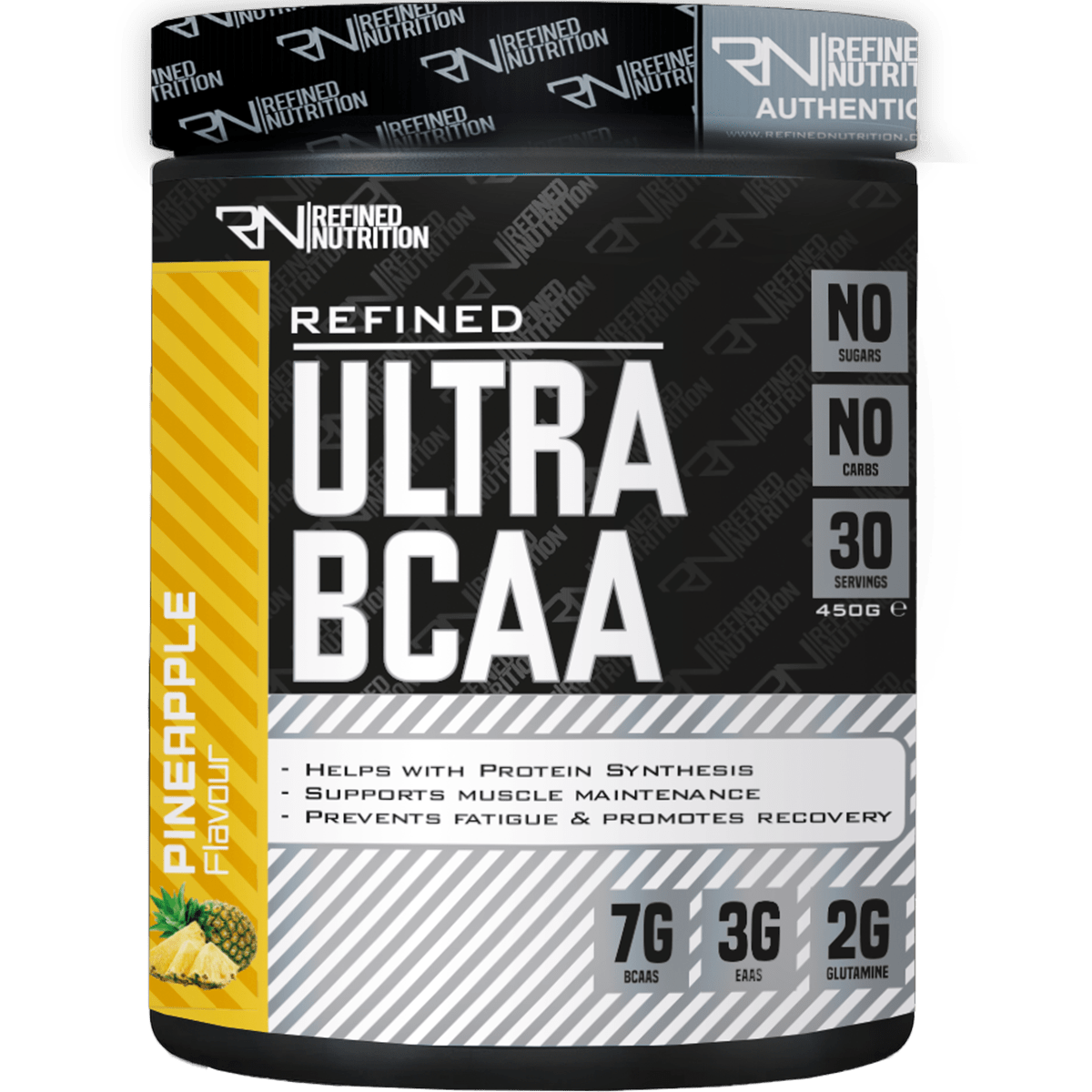 Refined Nutrition Ultra BCAA 450g Pineapple