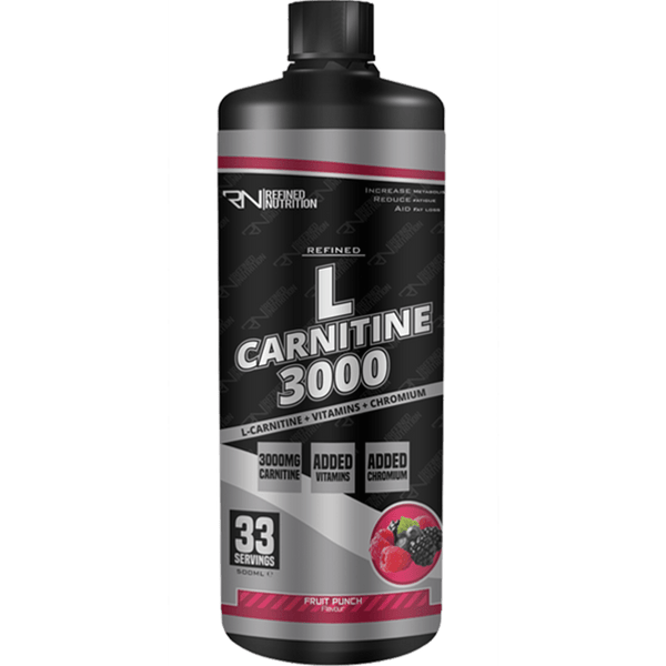 Refined Nutrition L-Carnitine 3000 500ml Fruit Punch