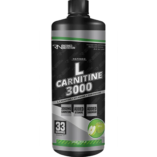 Refined Nutrition L-Carnitine 3000 500ml Green Apple