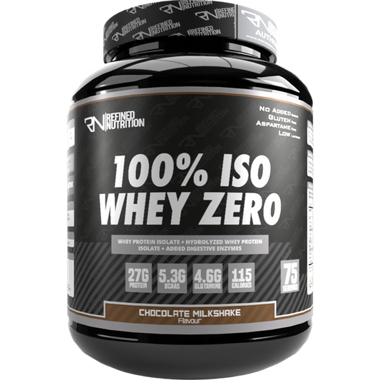 Refined Nutrition Refined 100% Iso Whey Zero 2.27kg Chocolate Milkshake