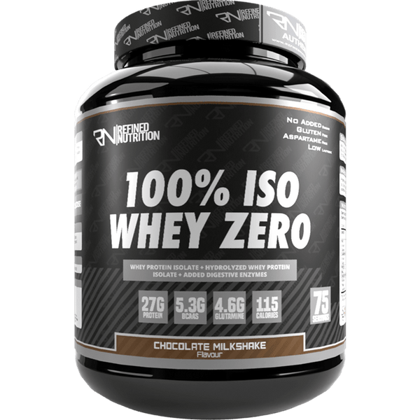 Refined Nutrition Refined 100% Iso Whey Zero 2.27kg Chocolate Milkshake