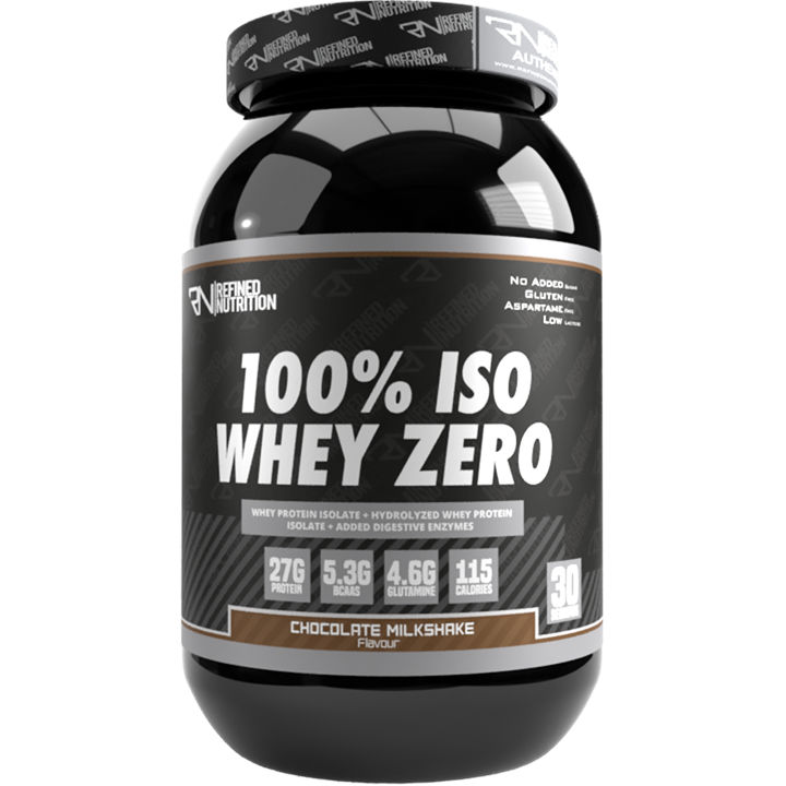 Refined Nutrition Refined 100% Iso Whey Zero 908g Chocolate Milkshake