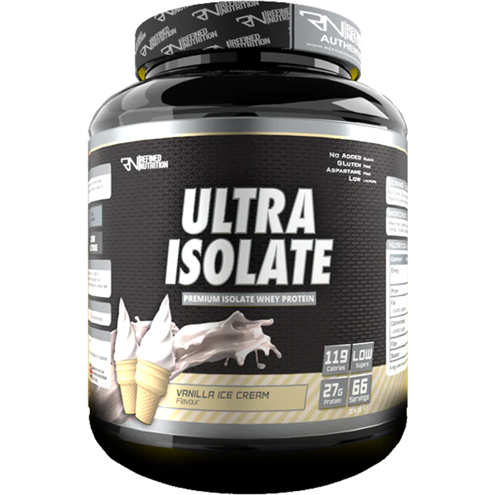 Refined Nutrition Ultra Isolate 2kg Vanilla Ice Cream