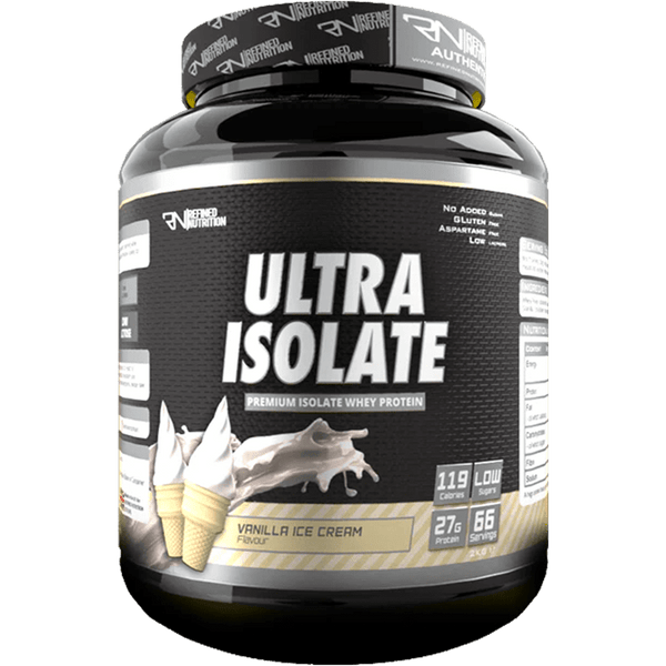 Refined Nutrition Ultra Isolate 2kg Vanilla Ice Cream