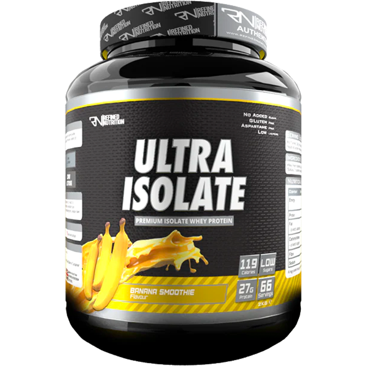 Refined Nutrition Ultra Isolate 2kg Banana Smoothie