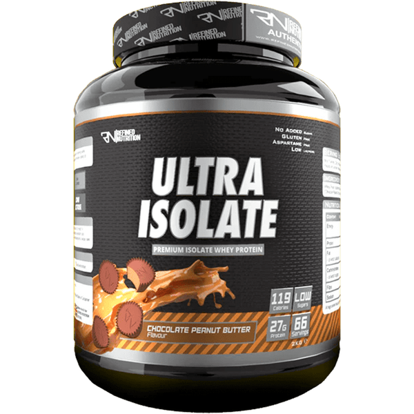 Refined Nutrition Ultra Isolate 2kg Chocolate Peanut Butter