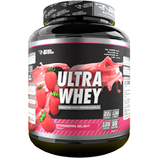 Refined Nutrition Ultra Whey 2kg Strawberry Delight