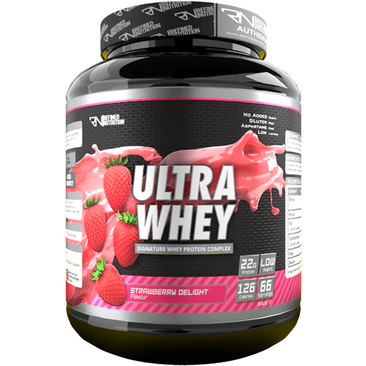 Refined Nutrition Ultra Whey 2kg Strawberry Delight