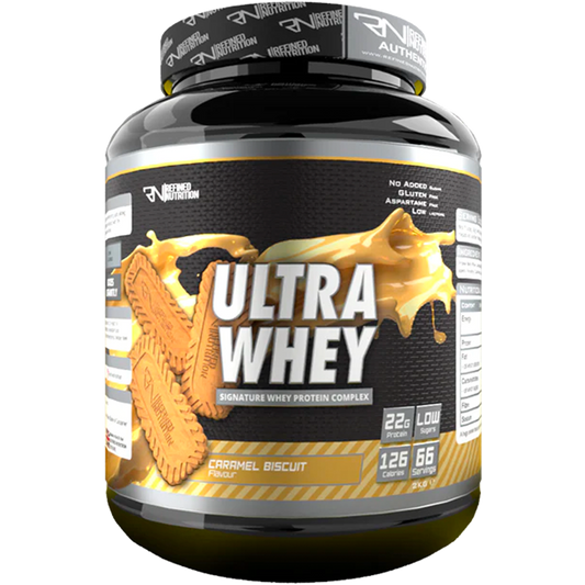 Refined Nutrition Ultra Whey 2kg Caramel Biscuit