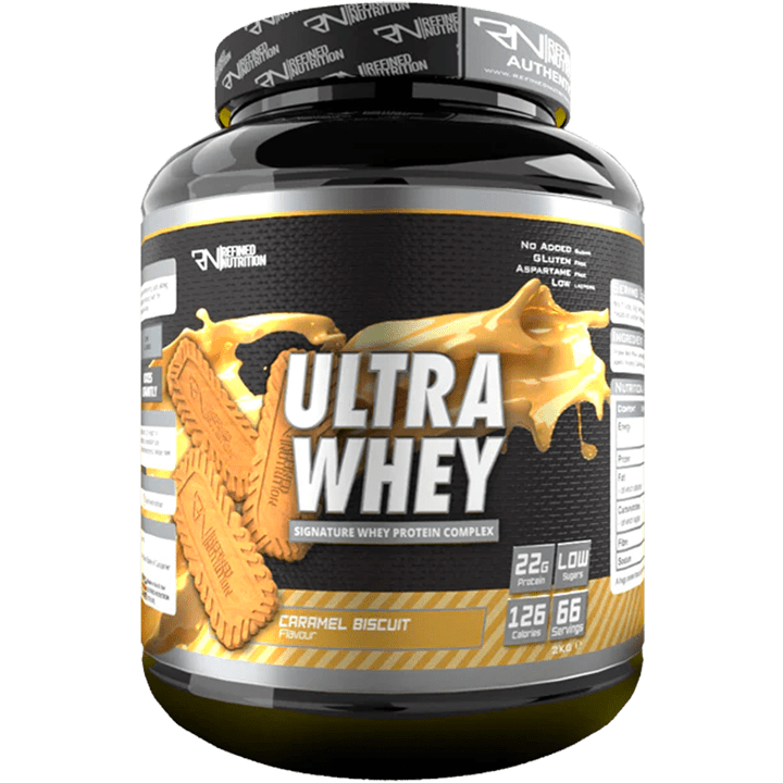 Refined Nutrition Ultra Whey 2kg Caramel Biscuit