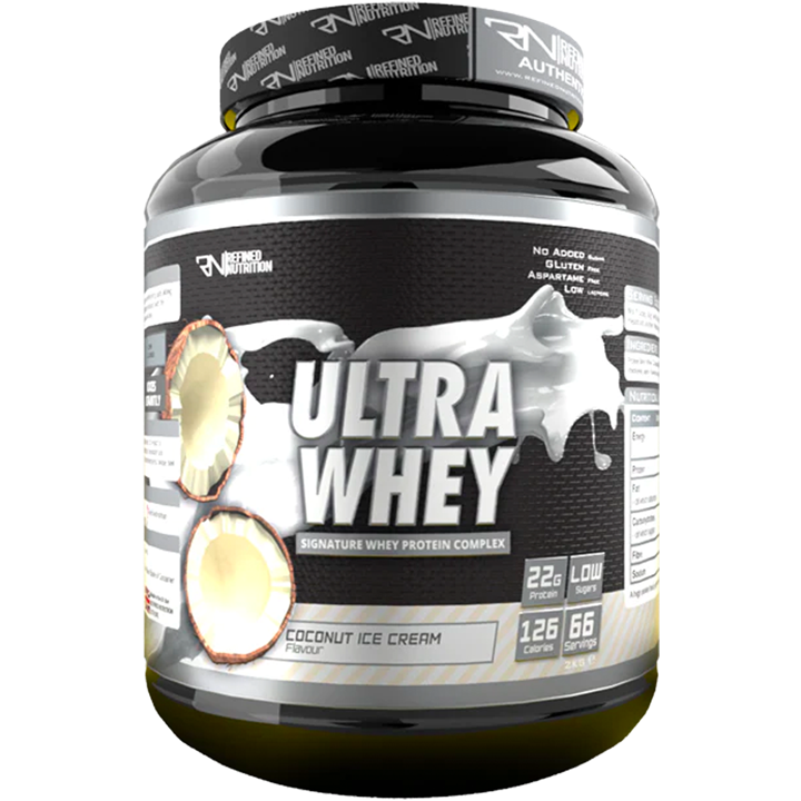 Refined Nutrition Ultra Whey 2kg Coconut Ice Cream