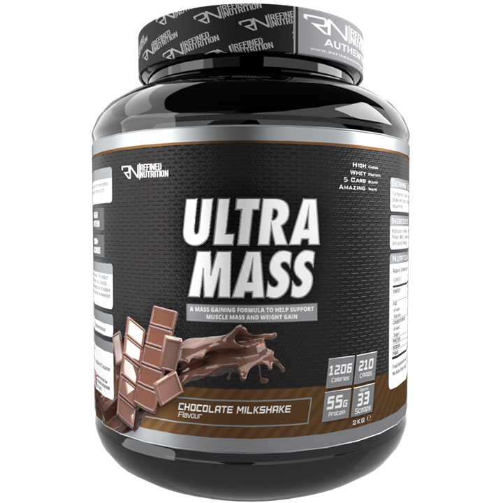 Refined Nutrition Ultra Mass 2kg Chocolate Milkshake