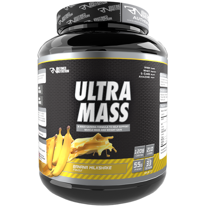 Refined Nutrition Ultra Mass 2kg Banana Milkshake