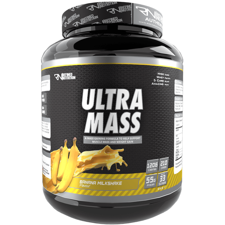 Refined Nutrition Ultra Mass 2kg Banana Milkshake