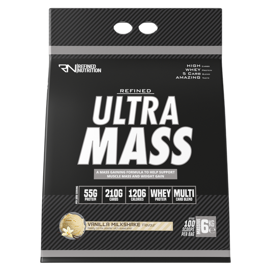 Refined Nutrition Ultra Mass 6kg Vanilla Milkshake