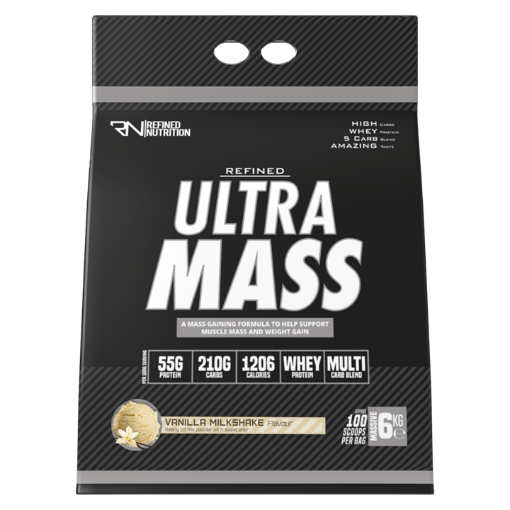 Refined Nutrition Ultra Mass 6kg Vanilla Milkshake