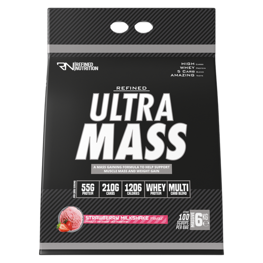 Refined Nutrition Ultra Mass 6kg Strawberry Milkshake