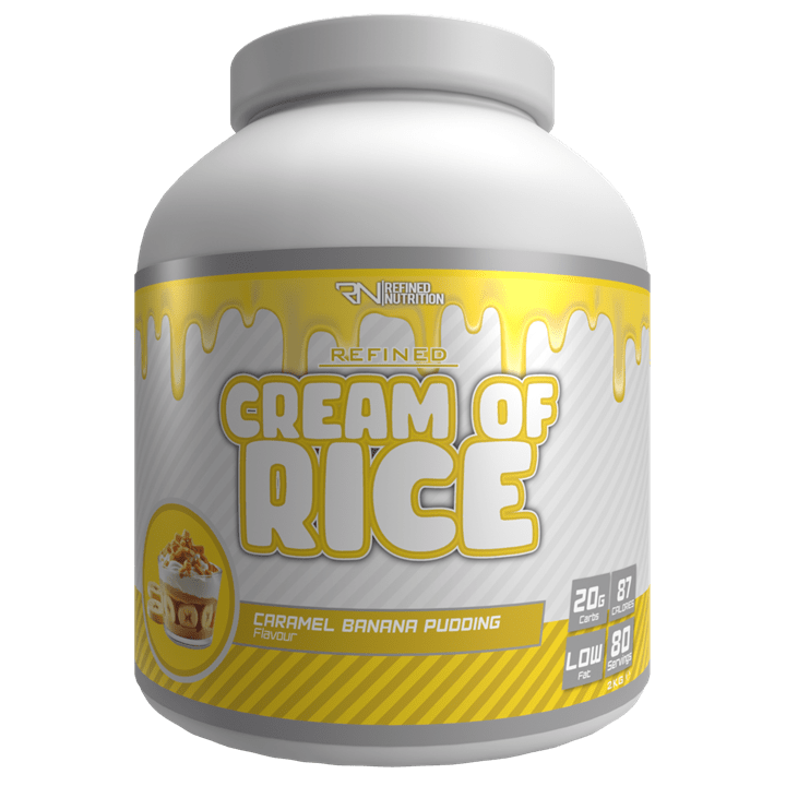 Refined Nutrition Cream of Rice 2kg Caramel Banana Pudding