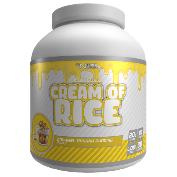 Refined Nutrition Cream of Rice 2kg Caramel Banana Pudding