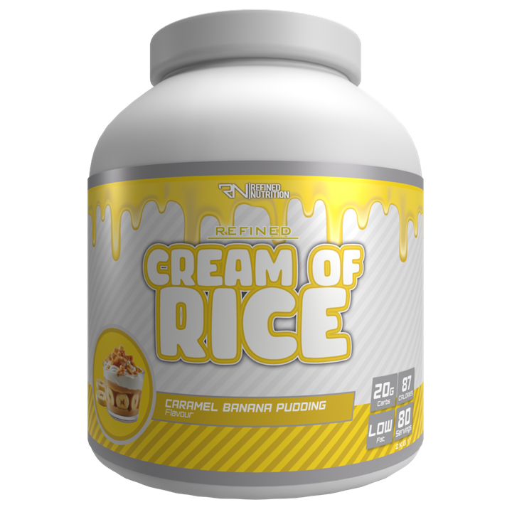 Refined Nutrition Cream of Rice 2kg Caramel Banana Pudding