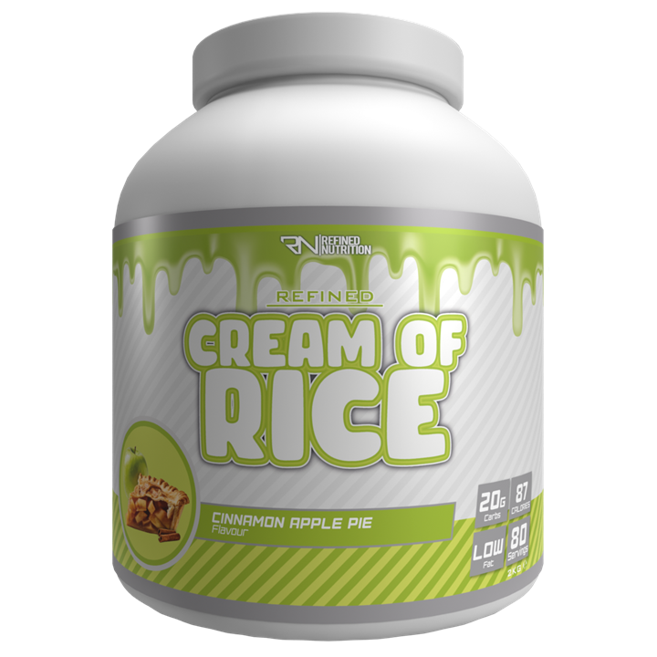 Refined Nutrition Cream of Rice 2kg Cinnamon Apple Pie