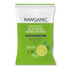 Organic Alcohol Hand Wipes 15x20cm Pack, Rawganic