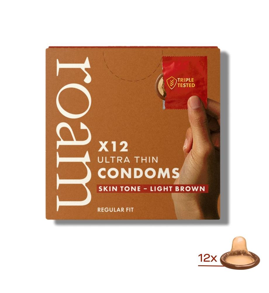 ROIAM ROAM CONDOMS TON SEAT - 12x brun clair