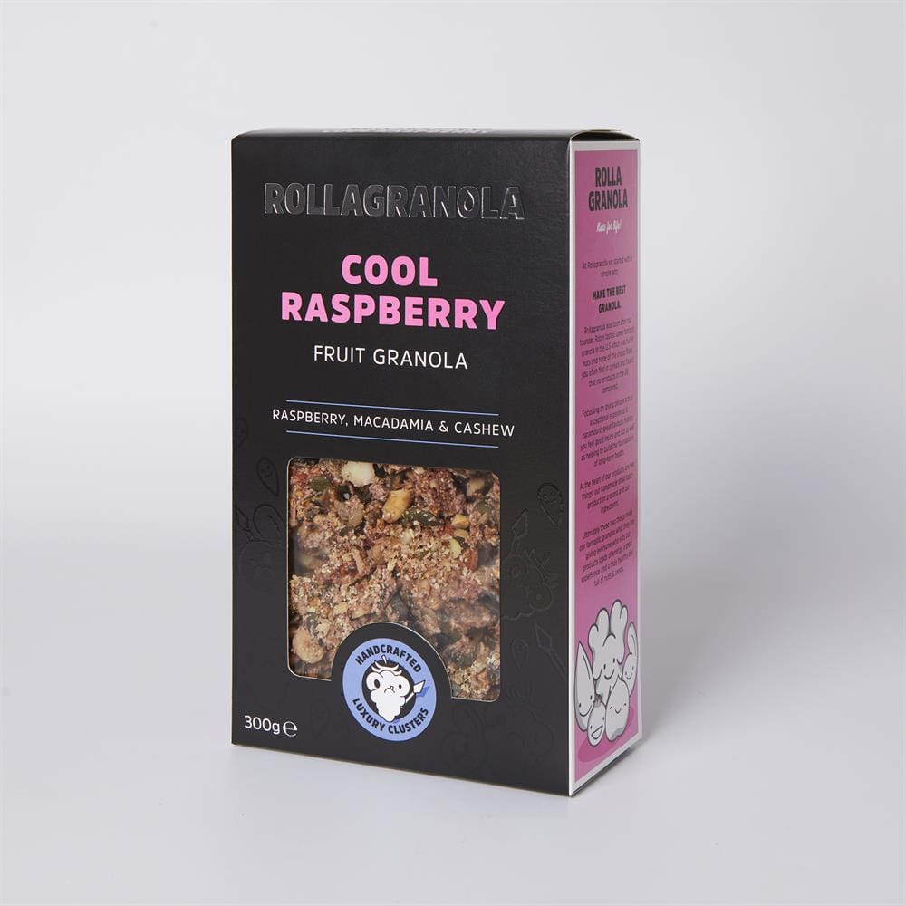 Rollagranola Raspberry Macadamia and Pumpkin seed granola 300g