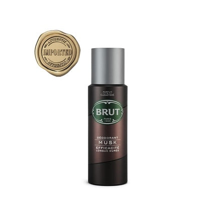 Brut Musk Deodorant duradero 200 ml