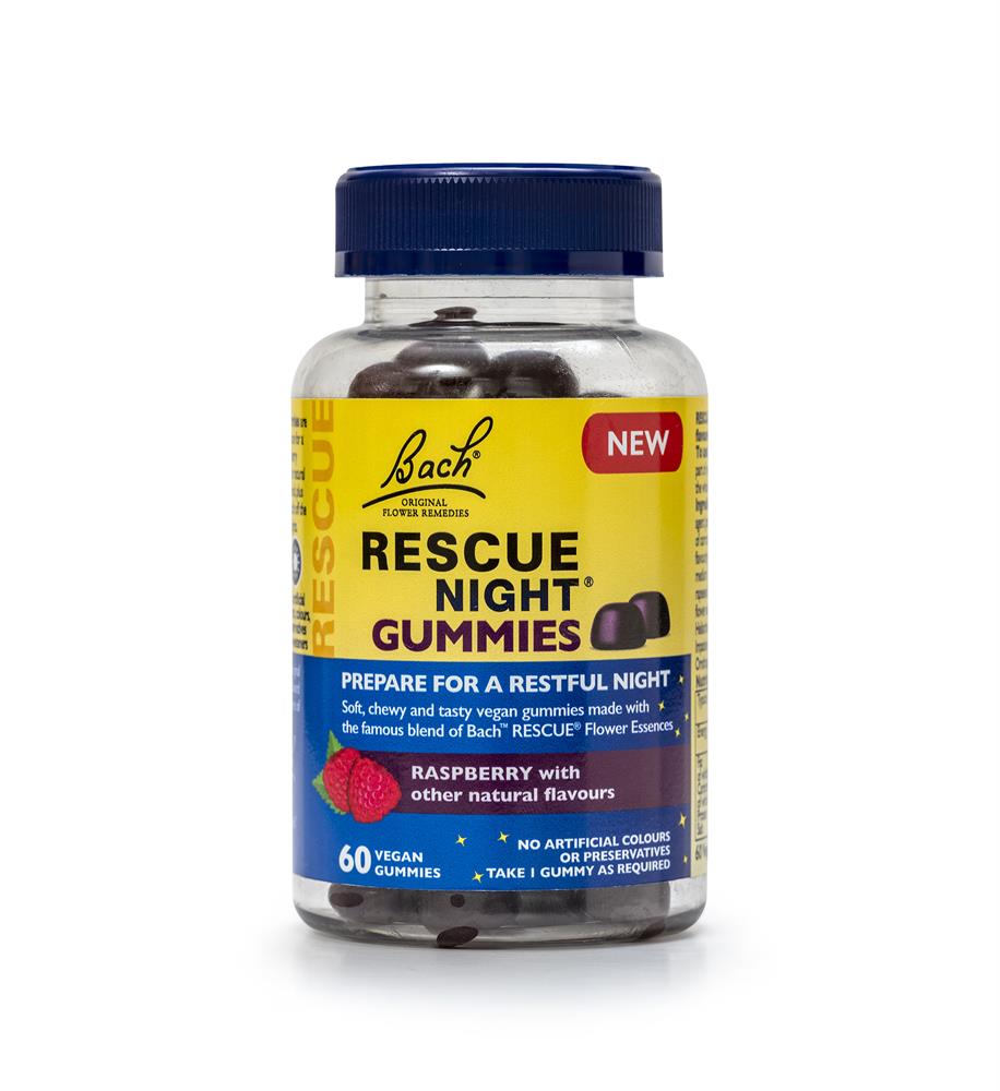 Rescue Rescue Night Gummies Berry mista - 60 Gummies