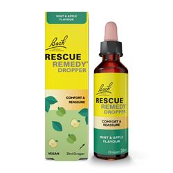 Rescue Mint & Apple Dropper 20ml, Rescue