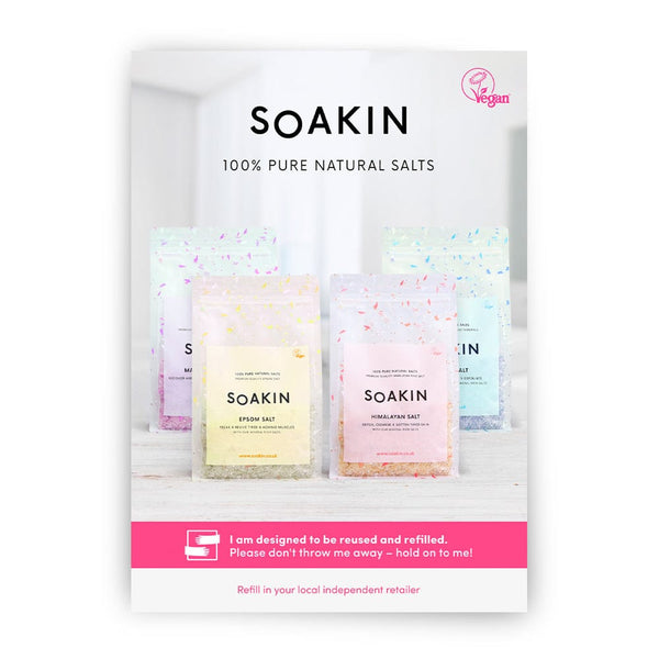 Detailsupport Soakin A2 -plakat