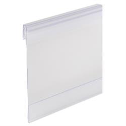 3"x3" Shelf Talker with Hinge for Scanning Rail, Retail Support