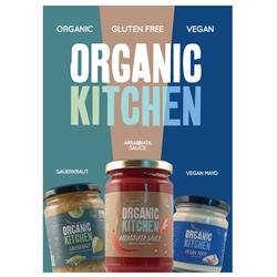 Organic Kitchen Organic/Gluten Free/Vegan A2 Poster, Retail Support