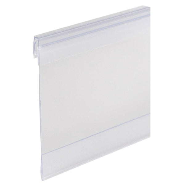 Retail Support 3"x3" Shelf Talker with Hinge for Scanning Rail