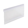 6"x3" Shelf Talker with Hinge for Scanning Rail, Retail Support