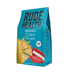 Organic Corn Triangles 100g, Rude Health