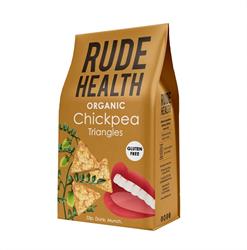 Organic Chickpea Triangles 80g, Rude Health