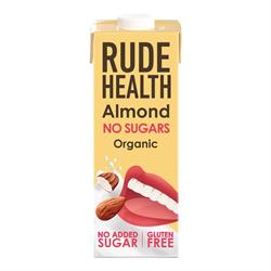 No Sugars AlmondGluten FreeDairy Free VeganOrganicNon GMO 1L, Rude Health