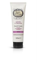 Organic Lavender & Chamomile Hand Cream 125ml, Roots and Wings