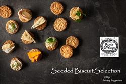 Organic Seeded Biscuits Selection Pack 360g, Roots and Wings