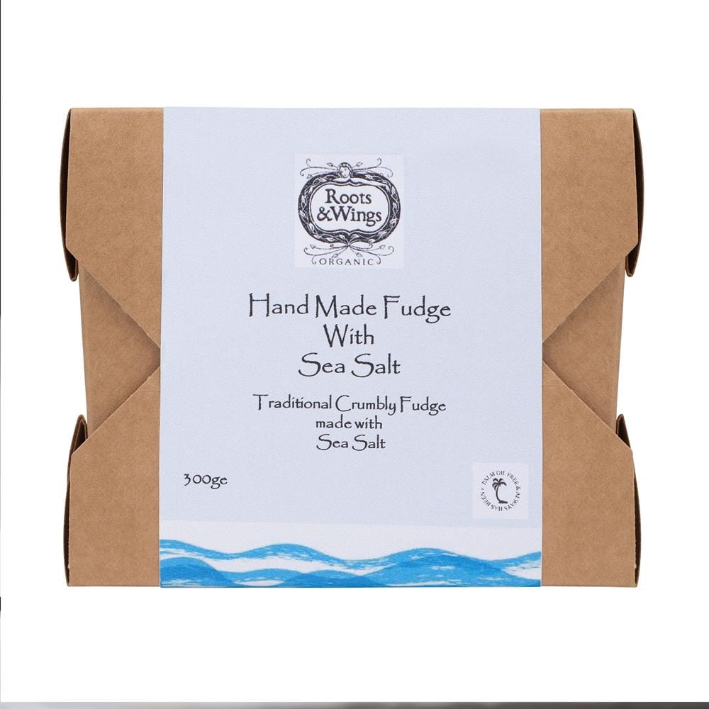 Roots and Wings Roots & Wings Organic Hand Made Fudge with Sea Salt 300g