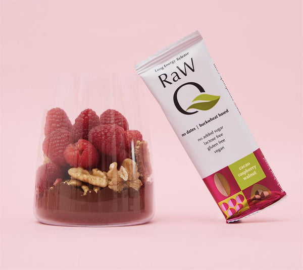 Rawq Rawq de lungă durată Cacao Raspberry Walnut Energy Bar 40G