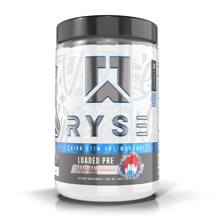 RYSE Loaded Pre-Workout 420g Freedom Rocks