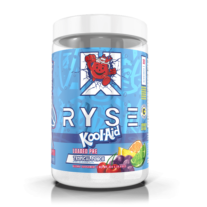 RYSE Loaded Pre-Workout 420g Kool-Aid Tropical Punch