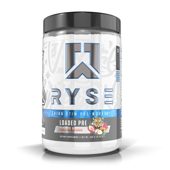 RYSE Loaded Pre-Workout 420g Tiger's Blood