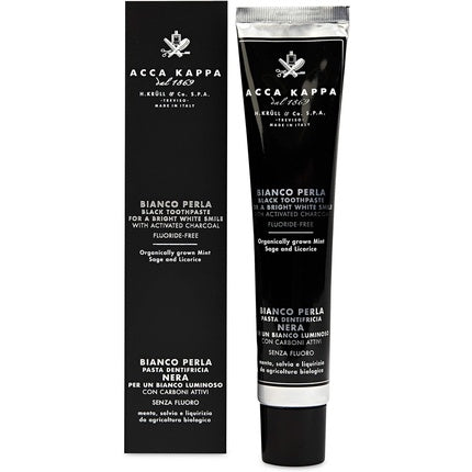 ACK White Pearl Toothpaste Black Paste