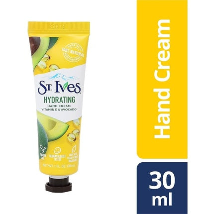 St Ives Hydrating Avocado & Vitamin E Hand Cream 30ml - Welzo